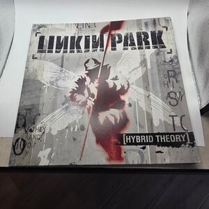 Linkin Park Hybrid Theory 20th Anniversary Red Vinyl LP Record Warped Record